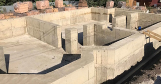 Фундамент с цокольным этажом под ключ заказать в Киселевске - фундамент цокольный этаж под ключ цена от 7212 руб за м2